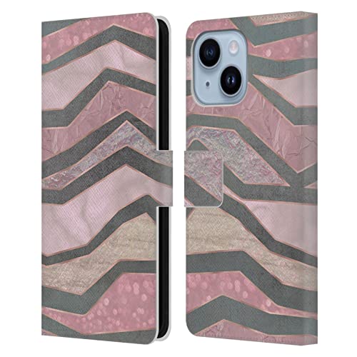 Étui iPhone 14 Plus LebensArt avec motif géode pastel pour sublimer vos tenues au quotidien