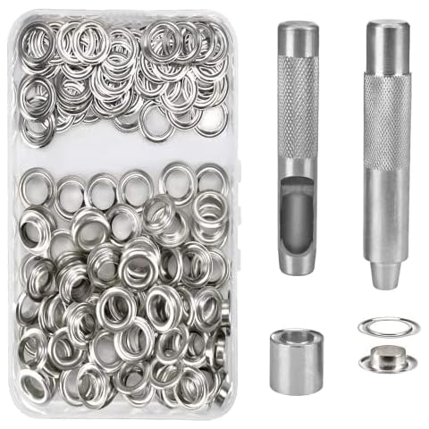 Set Ojetes Metalicos HO2NLE 100 Ojales Metalicos 16mm Cover