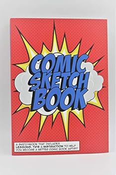 Office Product Piccadilly Comic Sketchbook | Guided Artistic Sketchbook & Instructions | Draw Your Own Comic Book | 204 Pages Book