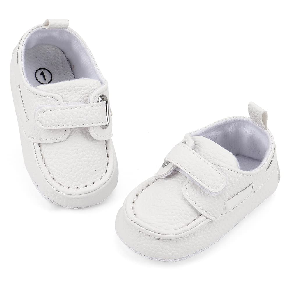 MASOCIO Scarpine Neonato Mocassini Scarpe Primi Passi Bimbo con Suole Morbide Antiscivolo