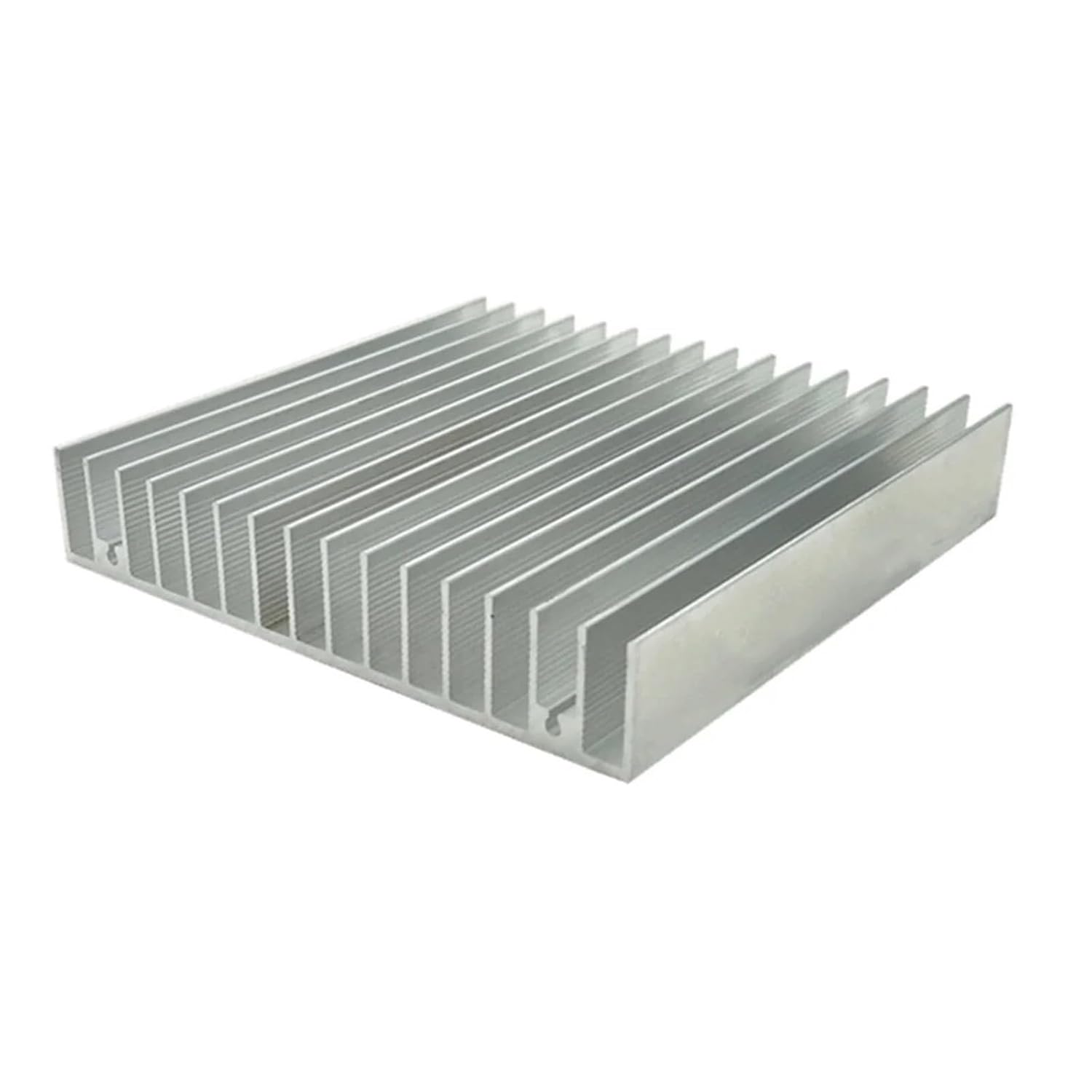 Aluminum Heatsink 3PCS Electronic Radiator Computer Water Cooling System CPU Chip LED(100x100x18mm)