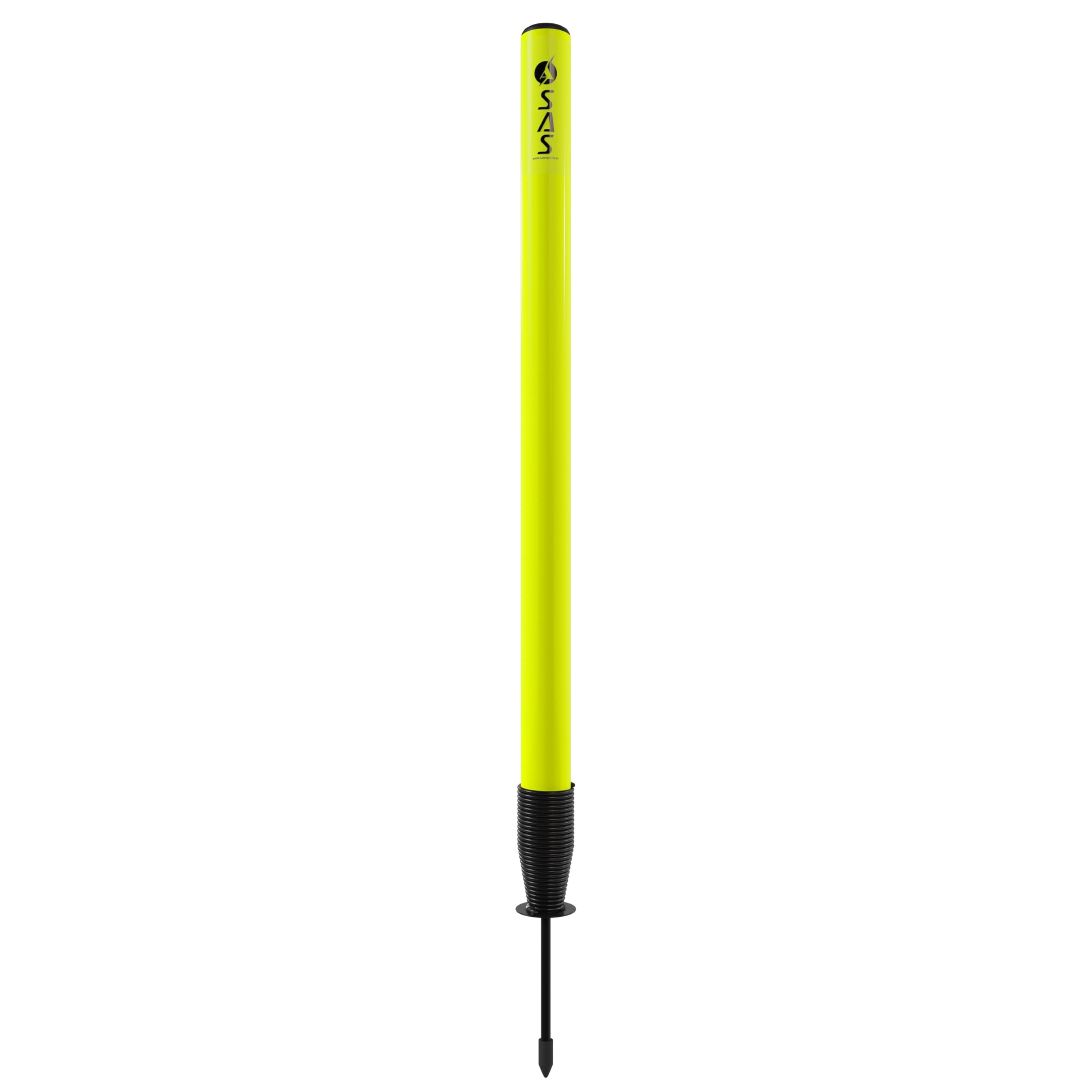SAS SPORTS PRO Plastic Cricket Target Stump | Mini Spring Target Cricket Stump for Bowling Practices | Cricket Practice Wicket | Spring Stumps for Cricket (Fluro Green)