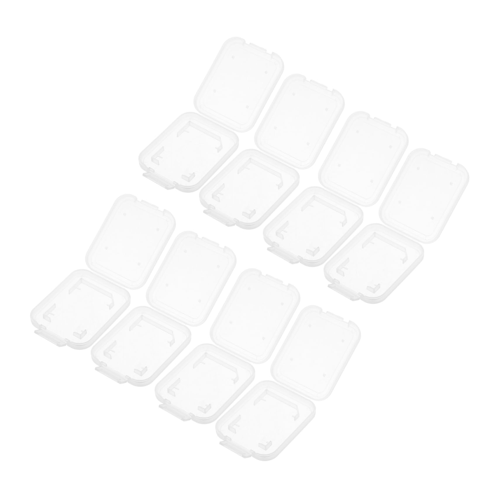 Mipcase 20pcs Memory Card Storage Holder Lightweight Protective Case for and Cards Water-Resistant Organizer Box for Travel and Everyday Use