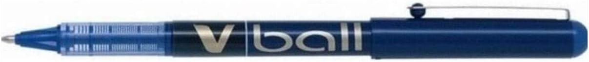 PILOT Vball 5 Liquid Ink Rollerball 0.5 mm tip (Box of 12) - Blue
