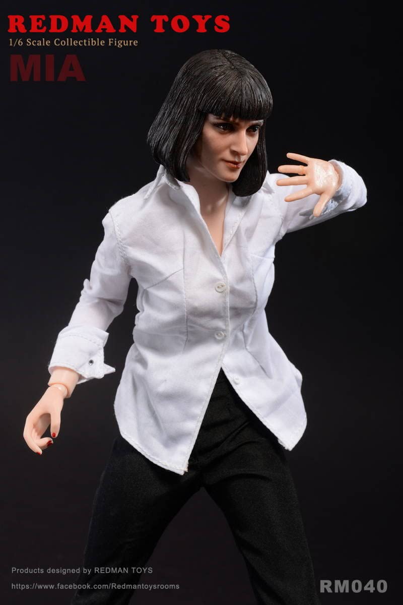 Amazon.co.jp: REDMAN TOYS 1/6 Mia Wallace RM040 Test Figure, Pulp 