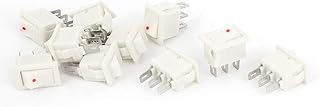 New Lon0167 AC 250V Featured 3A 3 Terminal reliable efficacy SPDT ON/Plastic Housing Rocker Switch 10 Pcs(id:e48 d2 1a 2ea)