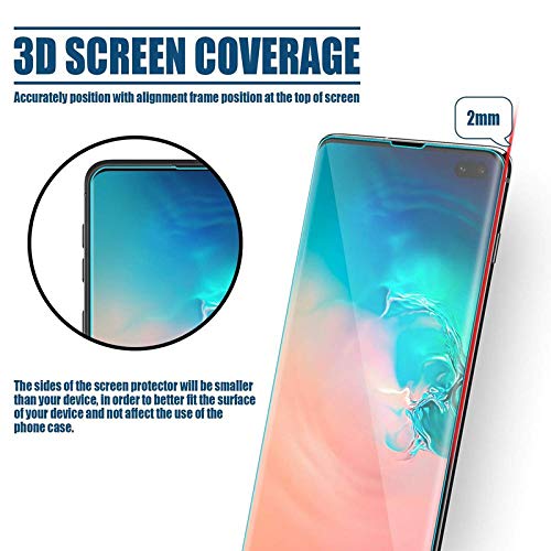 Image of UV Tempered Glass Screen Protector For Samsung Galaxy S20 Ultra | Full Edge-to-Edge Curved | Free Installation Kit Transparent