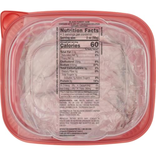 Image of Hillshire Farm Ultra Thin Sliced Black Forest Ham Deli Meat, 9 oz