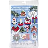 Tobin Country Christmas Plastic Canvas Ornament Kit, Original