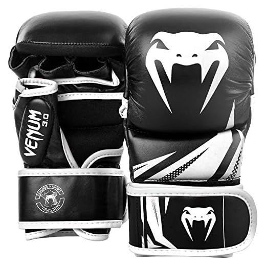 Venum Challenger 3.0 Guantes MMA Sparring - Negro/Blanco - M