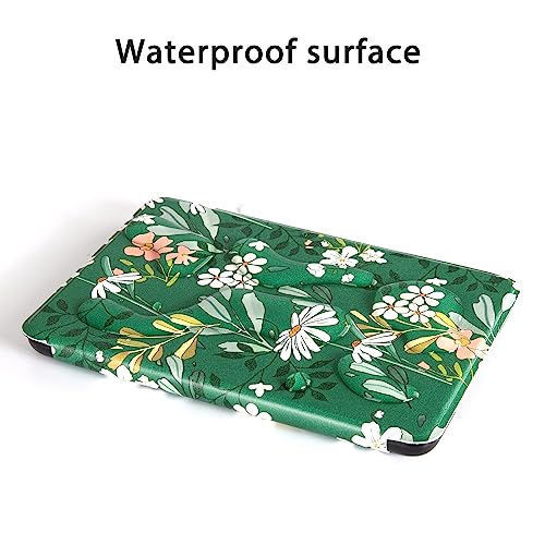 Image of CoBak Case for All New 6 Inch E-Reader 2024 and 2022 (11 Generation) - PU Leather Smart Cover, Auto Sleep and Wake, not Compatible with Kobo Clara.Floral Harmony