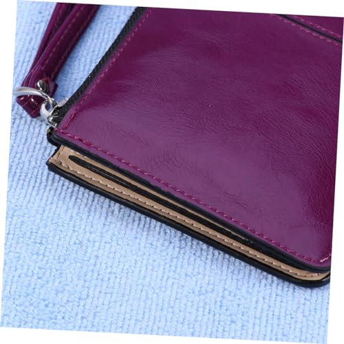 High Capacity Women's Zipper Buckle Clutch Wallet Mobile Handbag Holder Coin Pocket Large Capacity Purse for Everyday Use3
