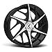 KR182-18806BM KRAZE ROGUE KR182 BLACK/MACHINED 18X8 5-100/5-114.340MM 73MM