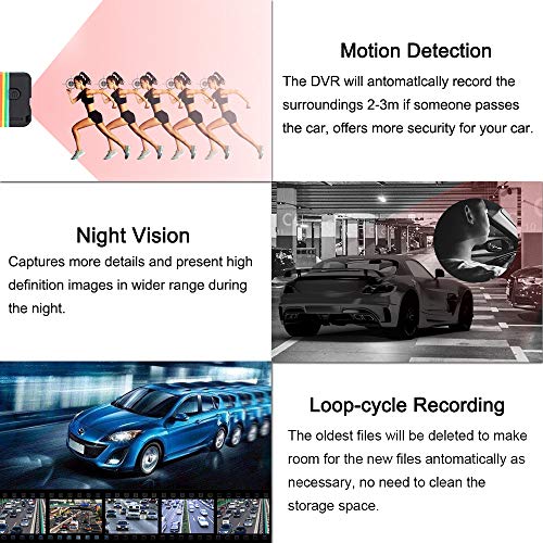 KKmoon Quelima SQ11 Mini Câmera 1080P Câmera de vídeo de alta definição com visão noturna