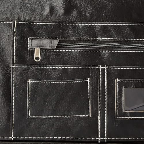 Image of COI Personalized Folder | Leatherette Document Files with 20 Leaf | Water Resistant | Durable | File Folders | Certificate Holder (Folder-2)