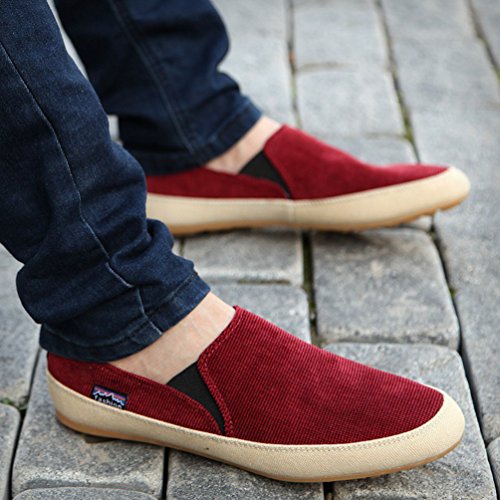 Dooxi Uomo Elegante Piatto Scarpe da Barca Casuale...