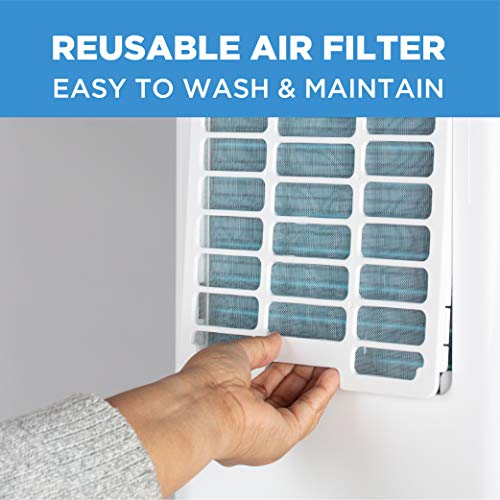 14,000 BTU Portable Air Conditioner – Multifunction 3 in 1 Air Conditioner – 24 Hour Timer Remote Control Air Conditioner – Modern Portable Air Conditioner, Commercial Cool, CCPACA14W6C - Thumbnail 2