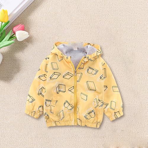 Boys Girls Windbreaker Jacket Toddler Kids Lightweight Comfy Outwear Coat Casual Cute Cartoon Graphic Rainproof Jackets3