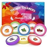 Linkax Kleine Geschenke Adventskalender 2025 Frauen Füllung Kleinigkeiten,8 Stück Shower Steamers Aromatherapie Entspannung Geschenke für Frauen,Geburtstagsgeschenk Wichtelgeschenk Weihnachtsgeschenke