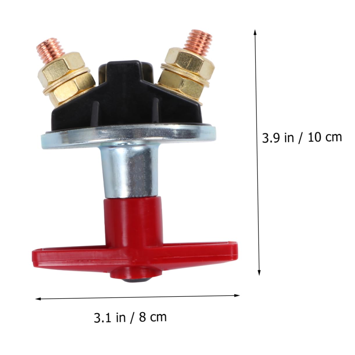 Cabilock 12v-60v Power Cut Off Switch for Vehicle Battery Disconnect Isolator Blackout 200a Sturdy Construction
