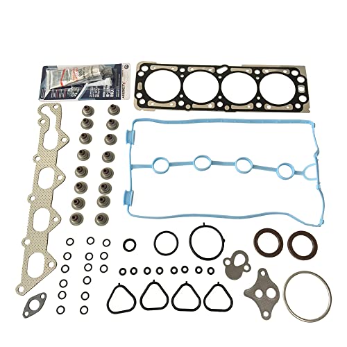 Image of Partsflow Head Gasket Set With 10 Head Bolts For CHEVROLET AVEO 1.6L 1598CC 98CID L4 DOHC 2004-2005,Vin Code inch6 inch OE#ES72244, HS26378PT, HS8-10416E, HB7013, SL1000
