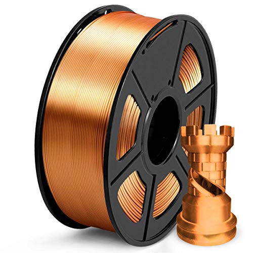 SUNLU Silk PLA Filament 1.75mm, 3d Drucker Filament 1.75 PLA 1KG Spool, PLA Silk…