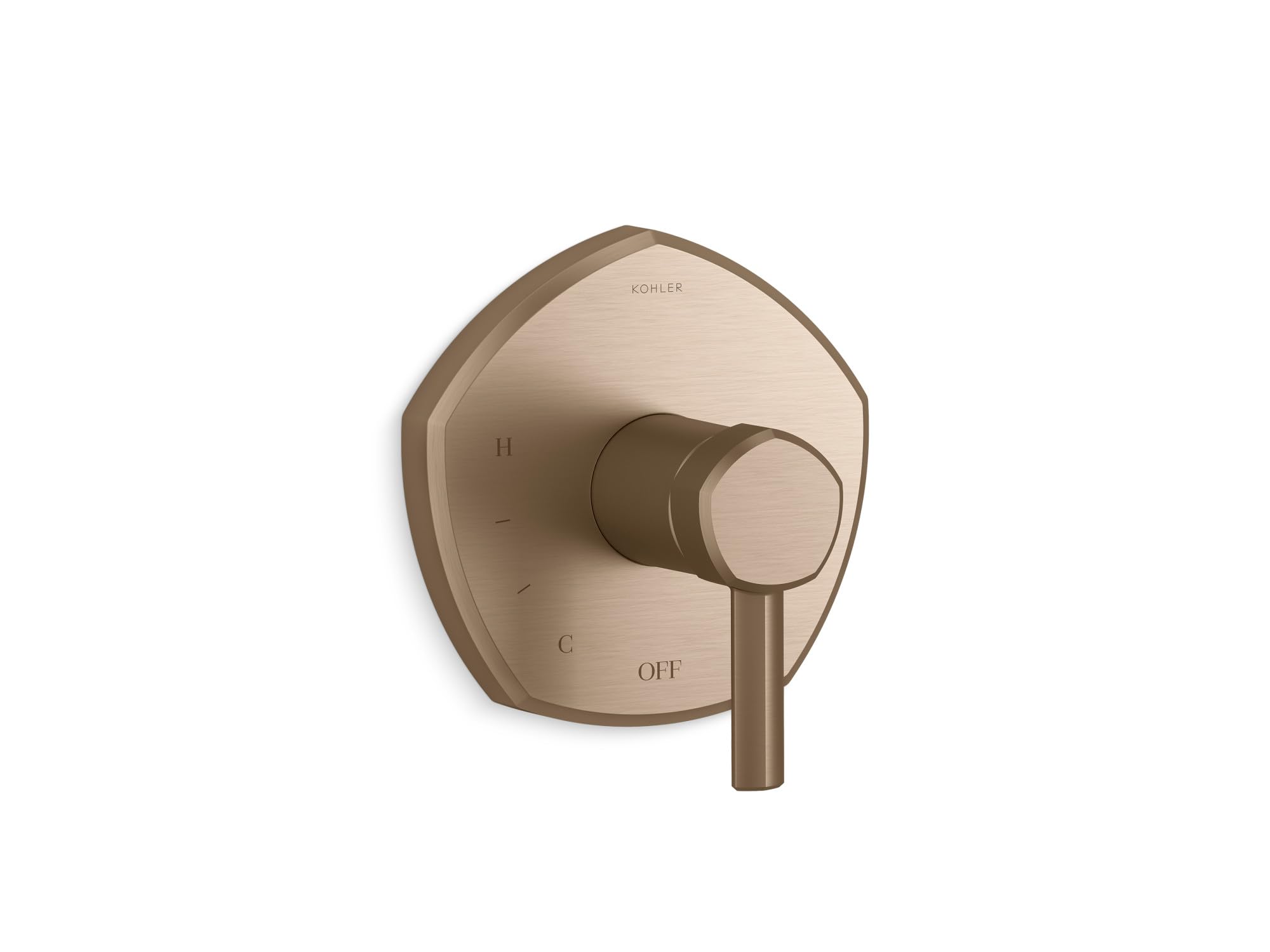 Garniture de valve Occasion Kohler en bronze brossé pour douche haut de gamme