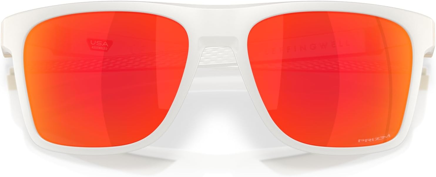 Oakley Sunglasses for Men - OO9100 Leffingwell Rectangular Sunglasses PRIZM Lenses