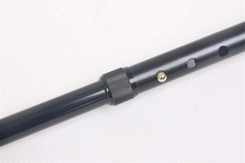 Kij outdoorowy Aluminiowa laska Telesstick Prosty uchwyt Ultralekki stary kij trekkingowy z trzciny cukrowej, kule