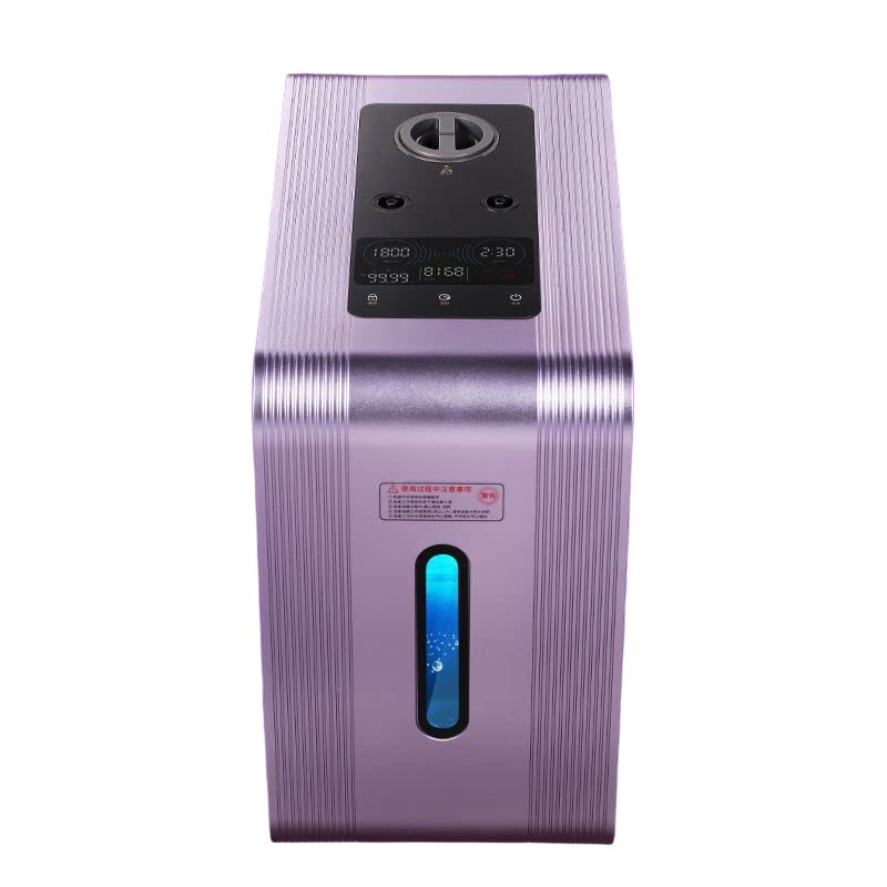 Hydrogen Inhalation Machine, (1000 H+500 O) 1500ML/MIN, 99.99% High Purity H2 Low Noise SPE PEM Technology, for Home, Travel, Office(Color:Double Suction)