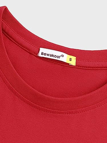 Image of Bewakoof X Official Garfield Merchandise Women's Selective Participation Graphic Printed 100% Cotton T-Shirt - Boyfriend Fit, Round Neck, Half Sleeves, Loose Fit
