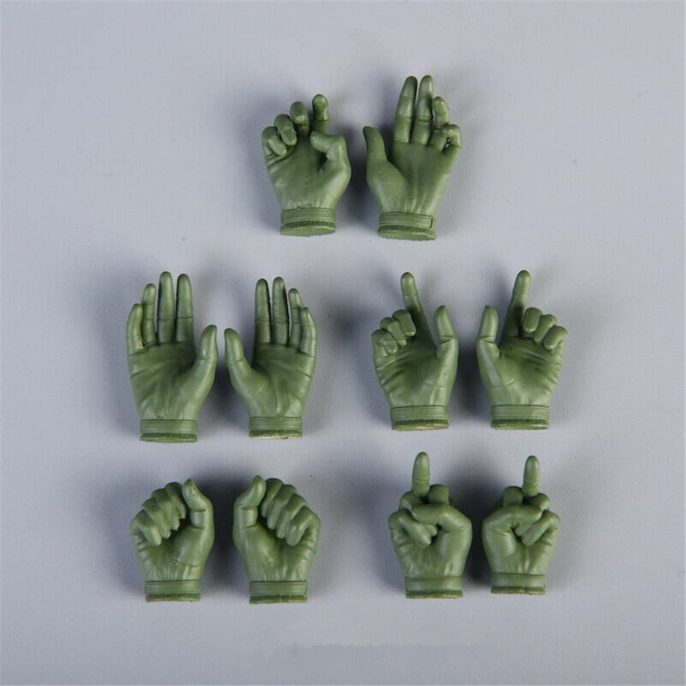 1/6 Scale Handschuhe-Hände Für Actionfiguren – 4 Paar Weibliche Hände In Pistolen-Griffhaltung – Perfekt Für PH, TBL & JO Figuren