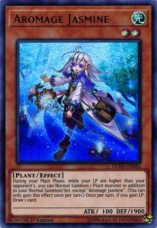Amazon.com: Yu-Gi-Oh! - Aromage Jasmine - DUPO-EN082 - Ultra Rare - 1st  Edition