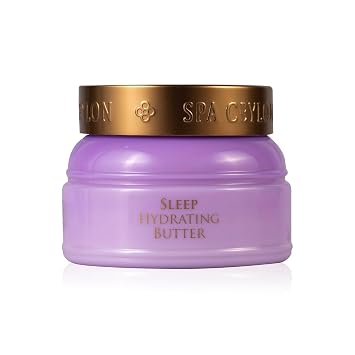 SPA CEYLON SLEEP Hydrating Butter | Calming Lavender & Ylang Ylang | Non-Greasy & Vegan | 200g