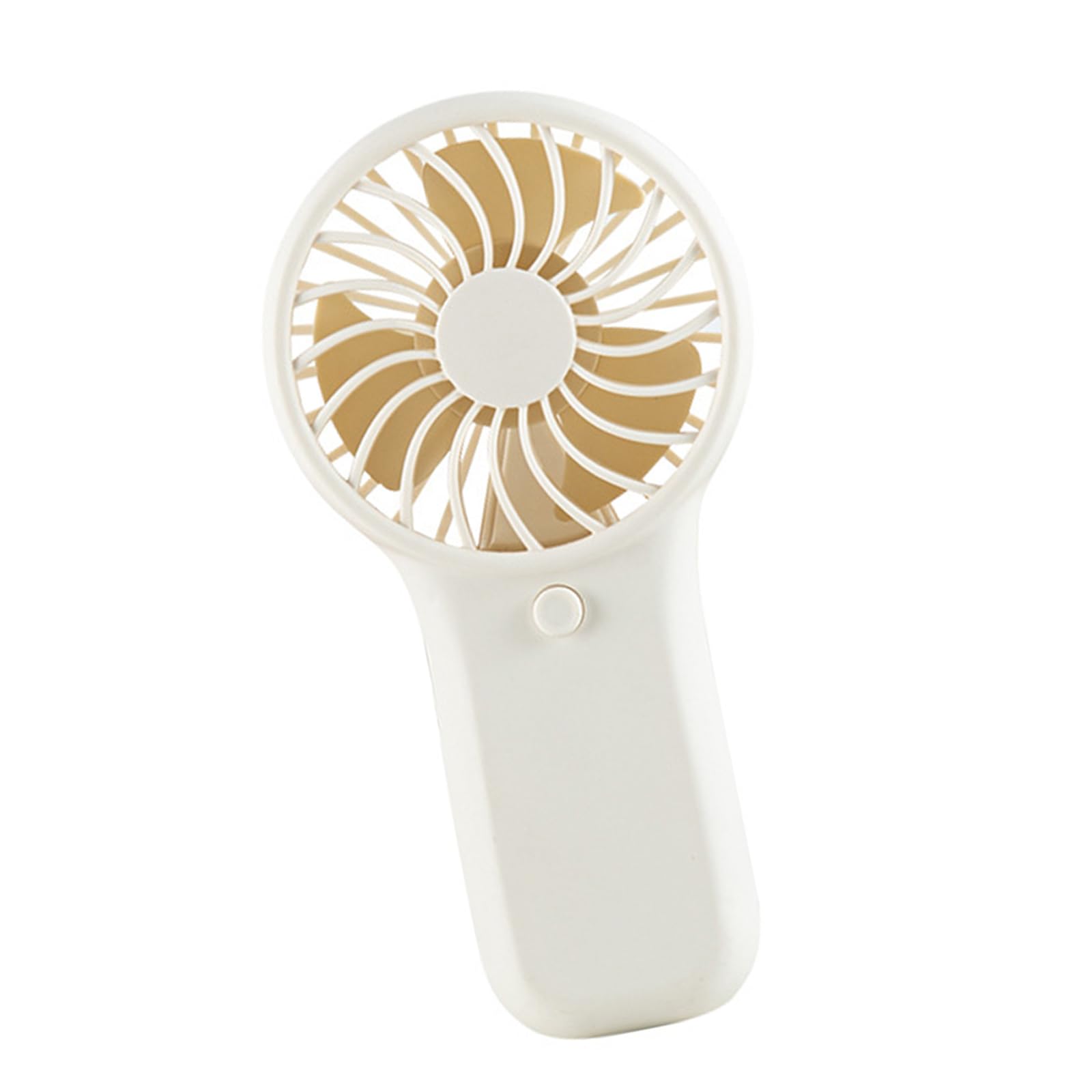 NRVTRE Handheld Fan with Powerful Airflows Battery Operated Travel Cooling Hand Fan for Outdoor Outdoor Travel Cooling