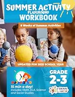 Summer Activity Playground Grade 2-3: 12 Weeks of Summer Activities - Math, ELA, Science, Reading and Social Studies 1951048180 Book Cover
