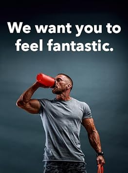 Fantastic Nutrition Chocolate -3-in-1 Grass Fed Whey Protein Powder Blend | Unique Blend of Hydrolysate, Isolate, Concentrate Provides 30g of Protein & 6.6g BCAAs per Serving - 2.2lb-28 Servings