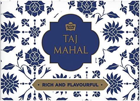 Taj Mahal Brooke Bond Leaf 25n Tea Bags 50 Grams - 4