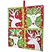 Caspari Reindeer Advent Calendar with 3D Relief