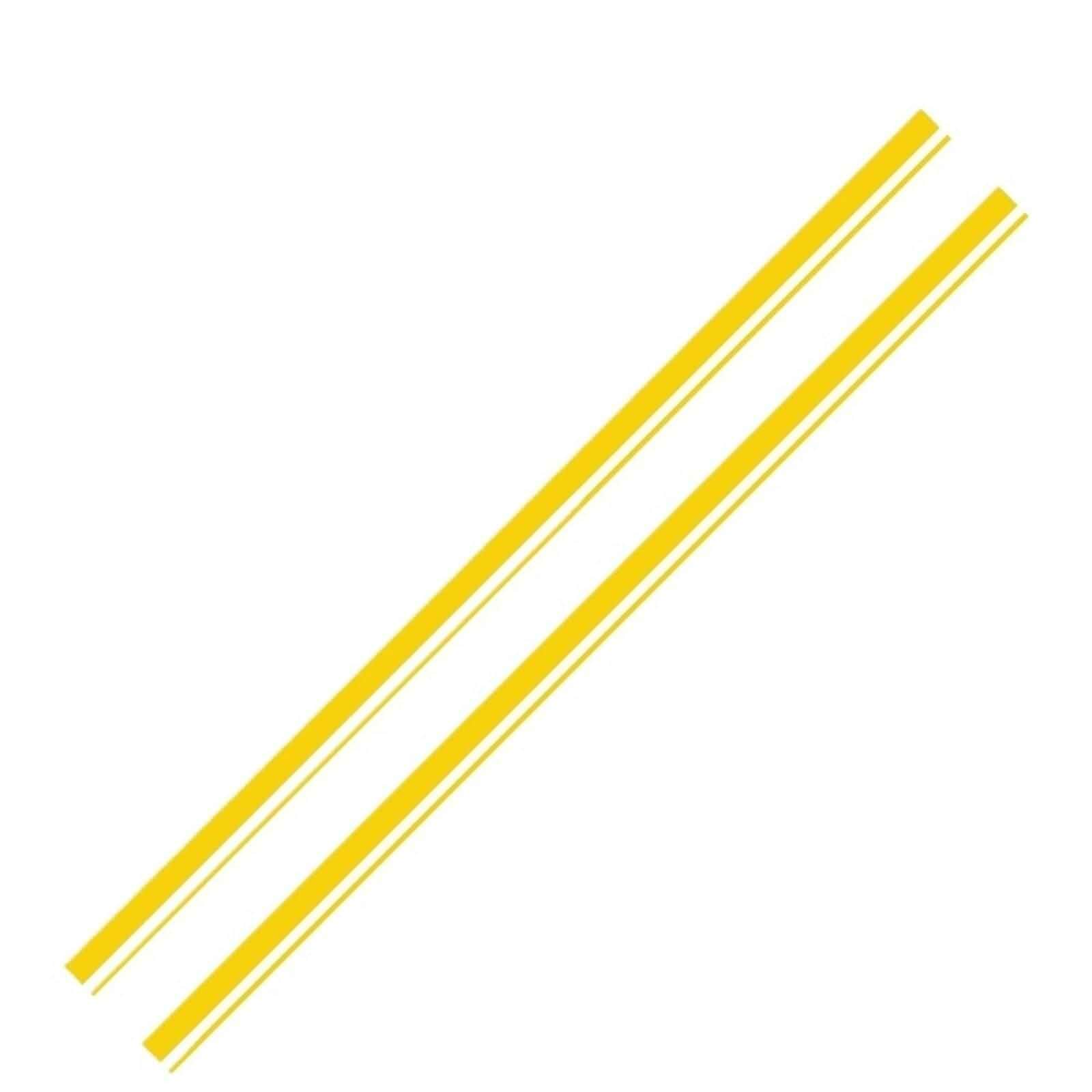 for Volkswagen Golf Polo Automobile Car Tuning | 2PCS Car Side Stripes Stickers Vinyl Film Auto Decoration Decals