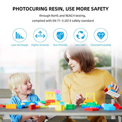 Anycubic GM-SSWGY-101JP0912 3D Printer Resin, 405Nm Plant-Based Rapid Resin thumb #1