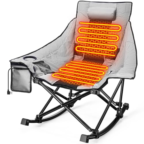 Slendor Heated Camping Rocking Chair