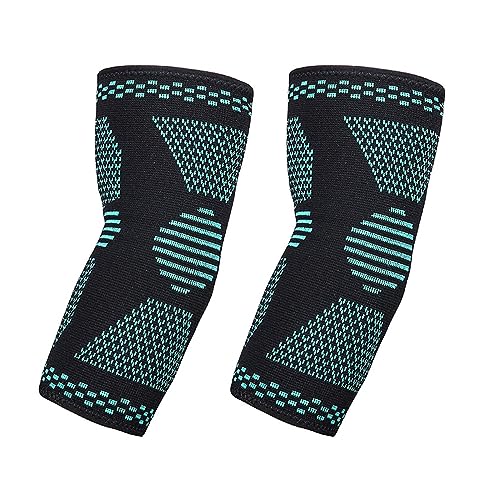 JzcsdkSIL 2Pcs Arm Sleeve Armband Elbow Support Basketball Arm Sleeve Breathable Football Safety Sport Elbow Pad Brace Protector