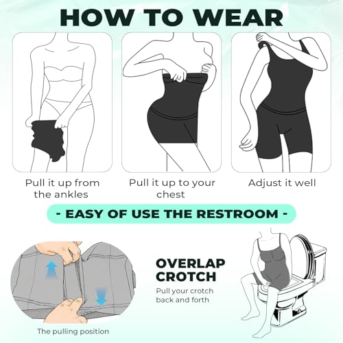 Image of fortix Strapless Shapewear Bodysuit for Women Full Body Shapewear Tummy Control Seamless Snatched Shaper