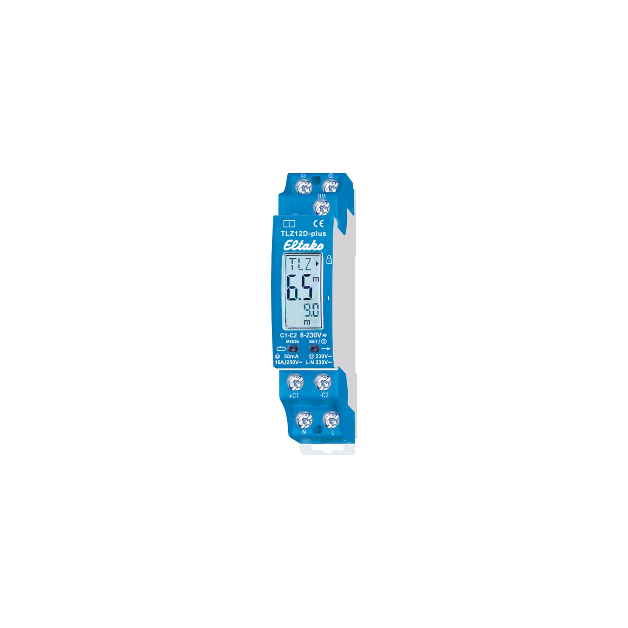 Minuterie descalier profilé 8 V DC/AC, 12 V DC/AC, 24 V DC/AC, 110 V DC/AC, 230 V DC/AC Eltako 23100800