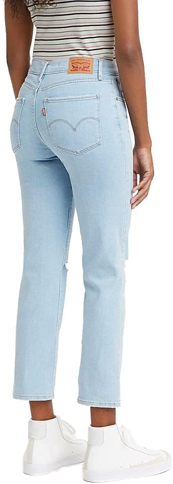 Levi's Women's 724 High Rise Straight Crop Jeans