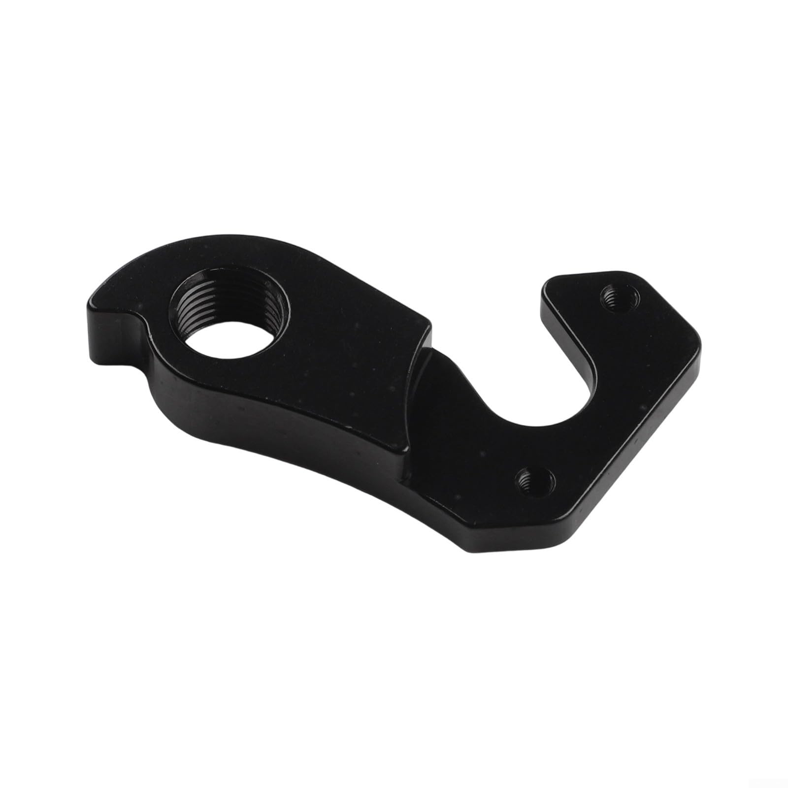 Forcellino deragliatore posteriore BMC SLRO1, TE02-TE04, in lega di alluminio, lavorato a CNC, 46 × 32 × 8 mm, nero, con 2 viti di fissaggio