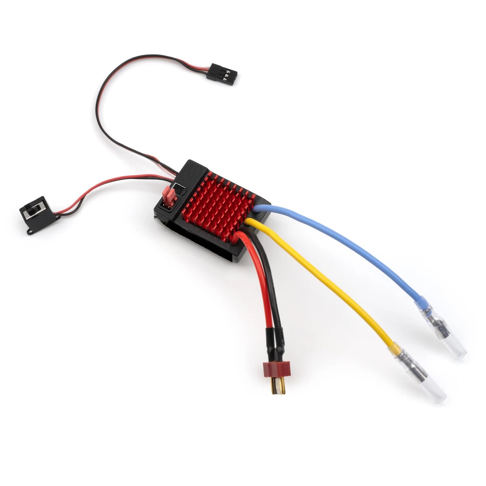 Per 1/10 1/12 1/16 60A 320A Spazzolato ESC Regolatore Di Velocità Impermeabile RC Crawler Auto Modificata Sostituzione Off Road Veicoli ESC RC