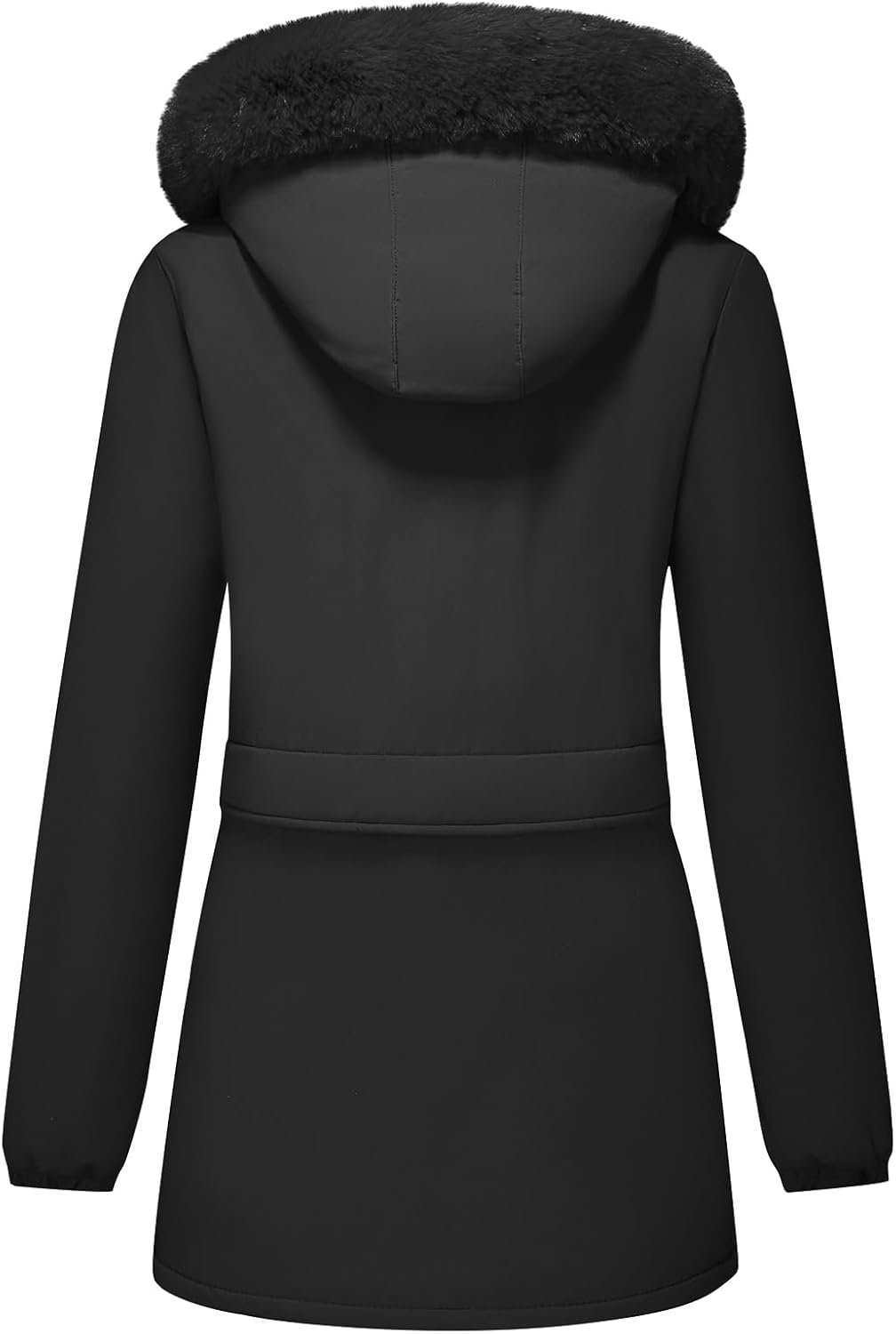 Women's Winter Puffer Jacket Warm Thicken Parka for Women Waterproof Coat with Removable Faux Fur Hood - Image 5