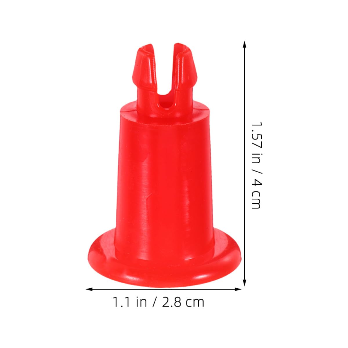 Supporti per Bilancia Elettronica 12 Pezzi, Livellatori in Plastica Rossa, Accessori Stabili Antiscivolo per Piatti di Bilance Digitali Fino a 30 Kg, Ricambi per Uso Professionale